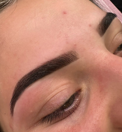 1:1 Pro Brow Masterclass — Waxing, Mapping, Hybrid Dye Application, Business & Content Strategy